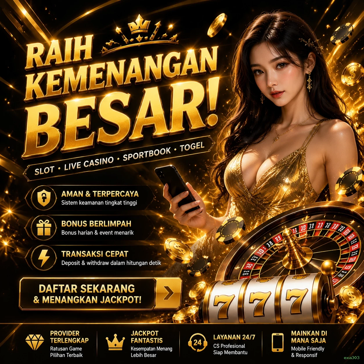 Kelebihan dan Kekurangan Bermain di exa303